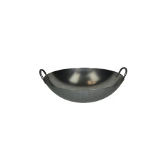 Wok mit 2 Griffen, 45 cm, rund